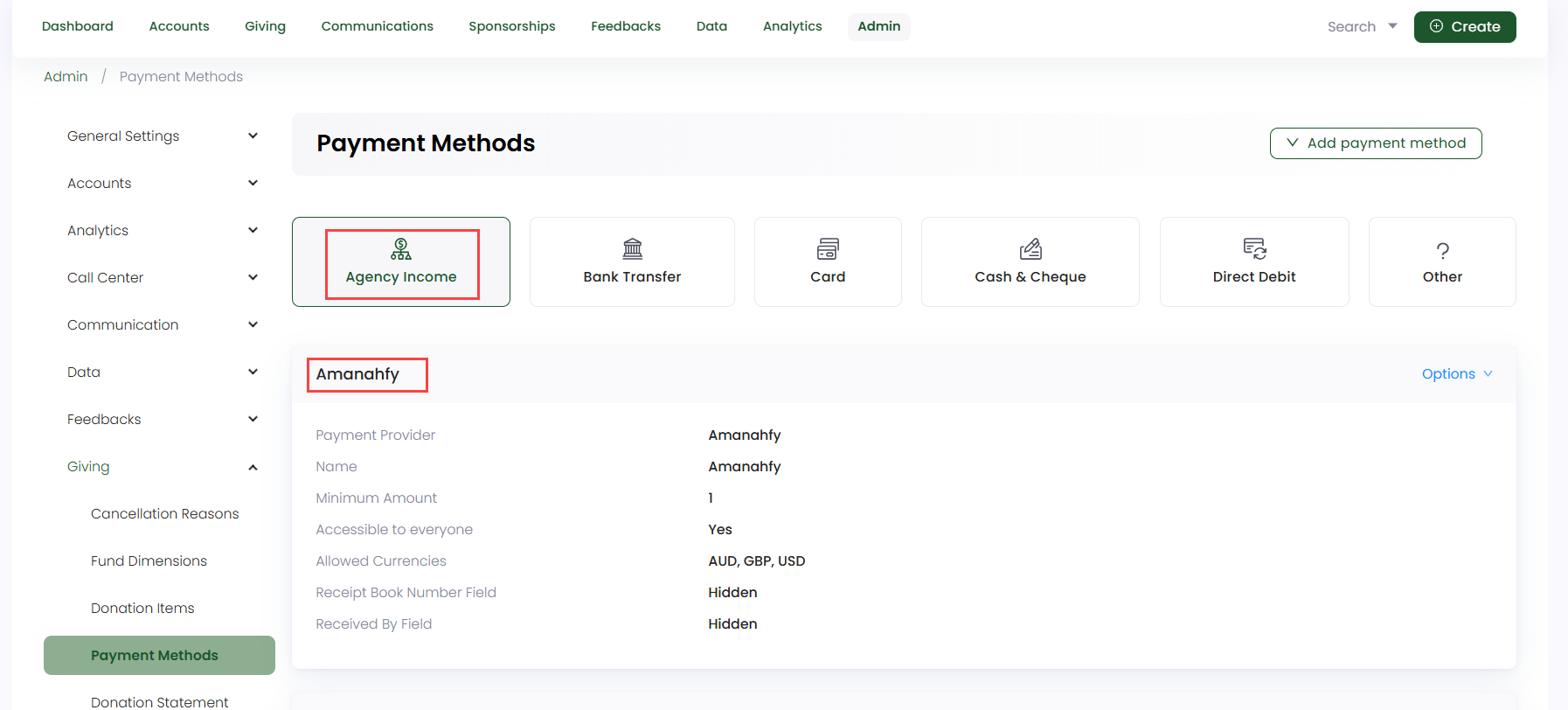 add amanahfy as payment method